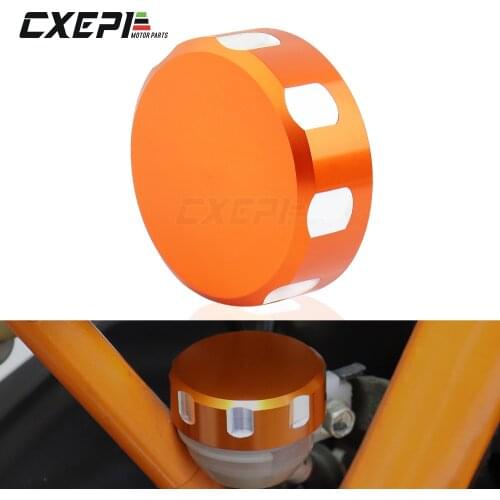 Rear Brake Fluid Reservoir Cover Cap For KTM duke DUKE 390 125/200 250 2013 2014 2015 2016 2017 2018 with logo