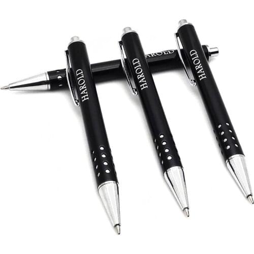 Personalized Metal ball pen custom with your name text ballpoint pen custom with your logo on the pen body