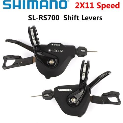 Shimano SL-RS700 Rapidfire Plus Shift Levers 2x11 speed RS700 Derailleurs Road Bike bicycle Shifter Lever Flat Handle Bar Clamp