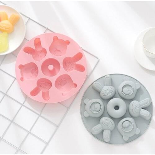 Silicone cake moulds Non-stick Kitchen Bakeware Cake Mould Pan Pudding Maker Mold DIY Chocolate Chip Mold Baking Tool