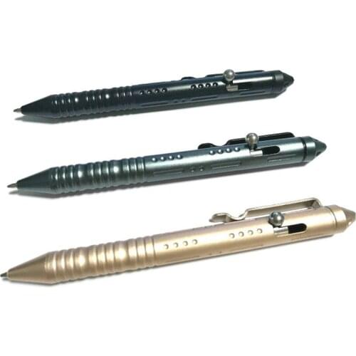 Tactical Pen Outdoor Tungsten Head Self-defense Portable Pen Sign EDC Tactical Pen With Gift Box Aluminum Alloy Camping Gear Kit