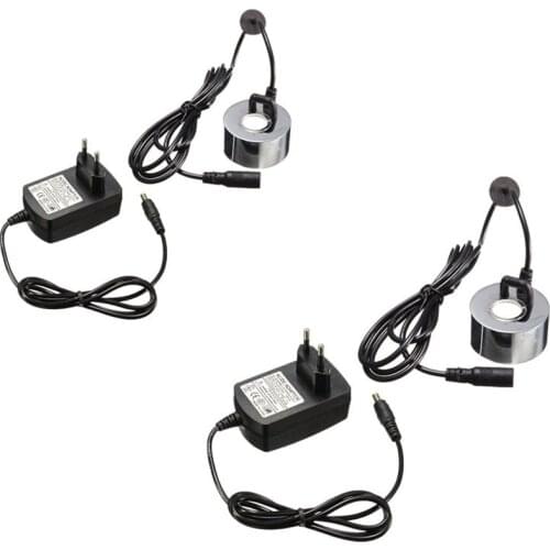 2Pcs 45Mm Humidifier Ultrasonic Mist Maker Industrial Incubator 24V Nebulizer Atomizer Head Fogger