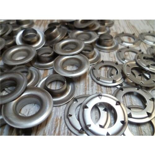 WSFS Hot SP6 Eyelets 60 Pack Marine Tent Boat Tarp Covers spur toothed washers