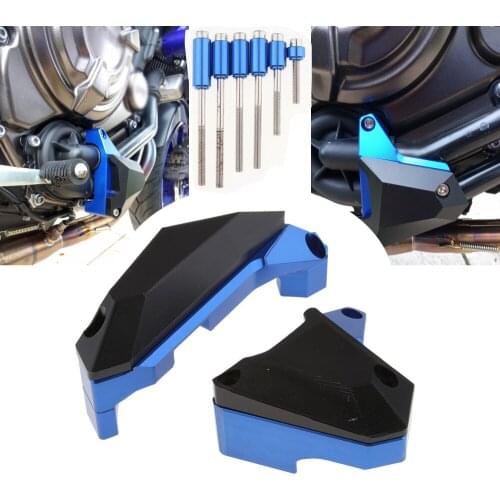 Motorcycle Engine Protective Slider Case Guard Cover Protector For YAMAHA MT-07 FZ-07 2014 2015 2016 2017 MT07 FZ07 MT 07 FZ 07