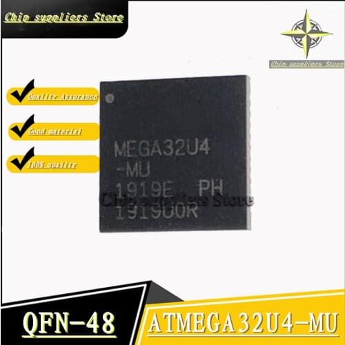 1PCS-5PCS) ATMEGA32U4-MU QFN-44 ATMEGA32 QFN44 MEGA32U4 8-bit microcontroller New and original