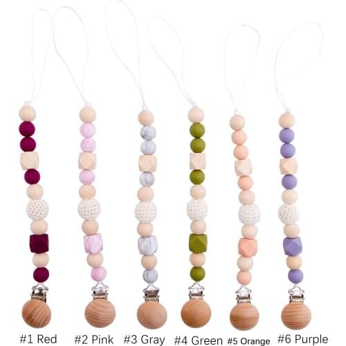 Bite Bites 1pc Silicone Bracelet Teethers Hedgehog Baby BPA Free Silicone Beads Teething Nursing Wooden Rings Baby Teether