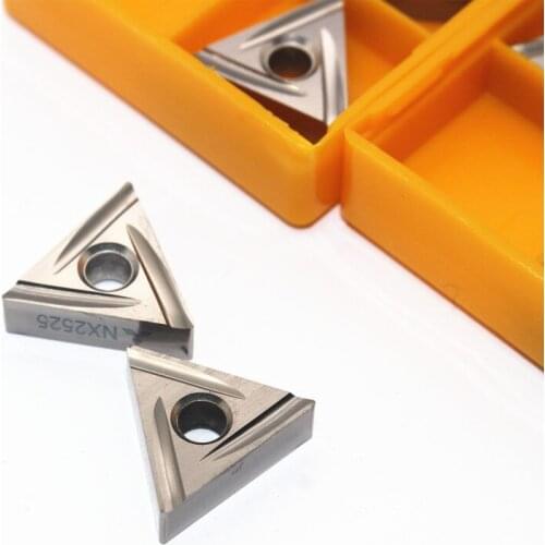10PCS TNMG160404 R/L-2G NX2525 TNMG 331 R 2G Triangle Cermet External Turning Blade