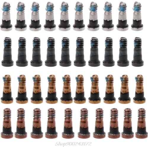 10Pcs Torx Screw 5-Point Star Bottom Screws Kit Repair Parts For iPhone 7/7 Plus Jy21 20 Dropship