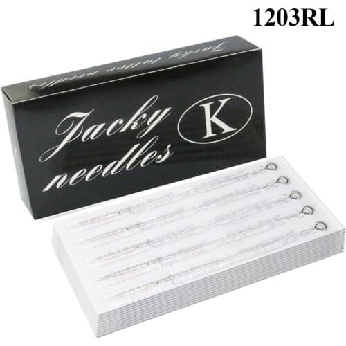 100PCS Professional 0.35mm Tattoo Needles 3RL Disposable Assorted Sterile 3 Round Liner Needles Free Shipping