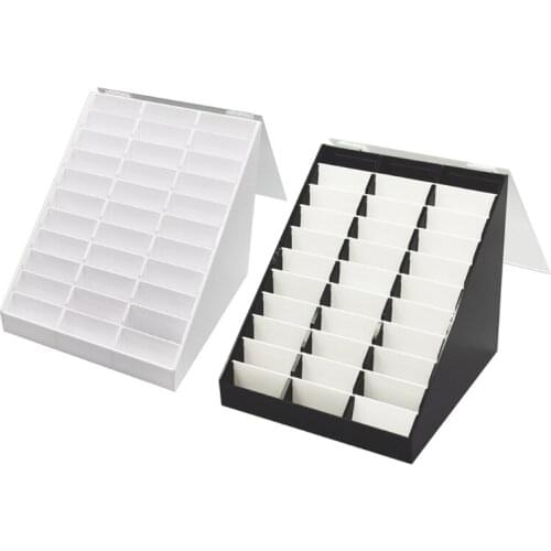 30 Grids Fake Nail Tips Color Display Holder Storage Box for Nails Art Decor