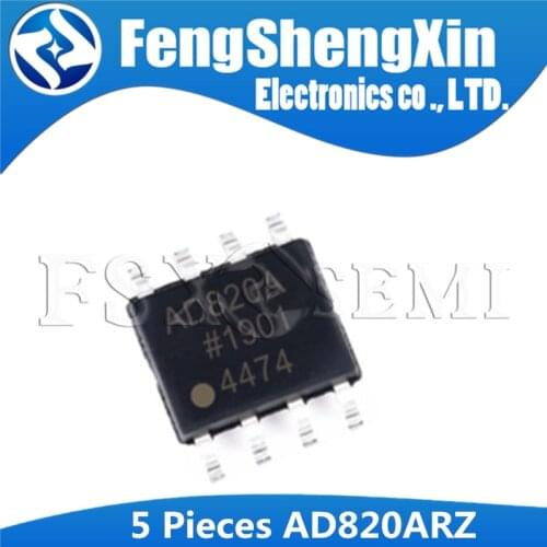 5pcs/lot New AD820ARZ AD820A AD820AR SOP8 Operational amplifier IC
