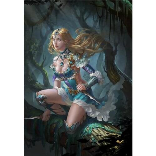 New 5D DIY Diamond Painting "Butterfly elf Fairy" Pictures Cross Stitch 3D Rhinestone Diamond Embroidery Home Decor gift P830