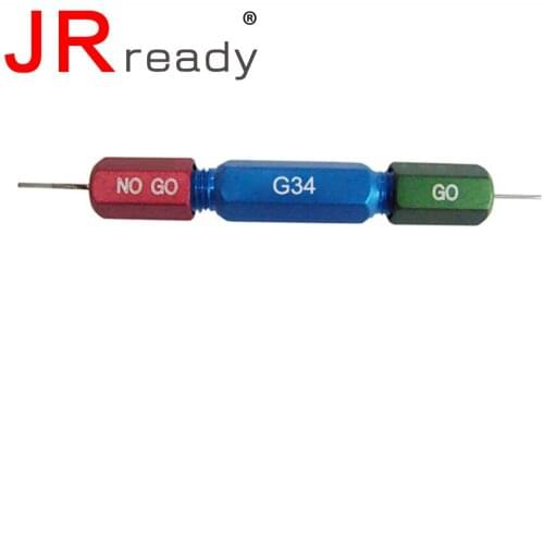 JRready G34 Gage Chinese standard Applied to Crimp Tools testing 0.1020mm-0.1060mm
