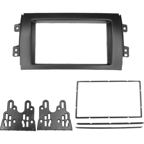 Double DIN Refitting Car Radio Stereo DVD Frame Fascia For SUZUKI SX4 2007~2013 Dash Panel Installation Kits