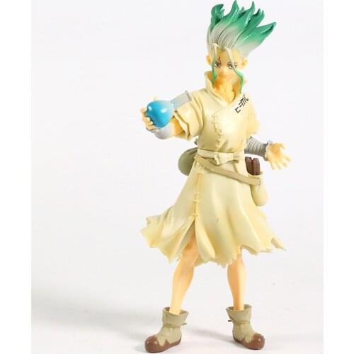 Dr. Stone Figure of Stone World Senku Ishigami Collectible Figure Model Toy