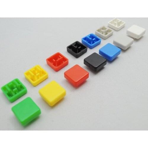 12x12 button cap square A14 Inner diameter 3.6X3.9 The key cap fits 12*12 square head light touch switch