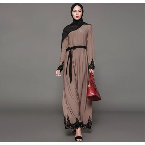 Summer Dress For Women Fashion Abaya Muslim Women Dress Arabic Abayas Long Sleeve Dubai Islamic Dresses Ramadan Caftan Marocain