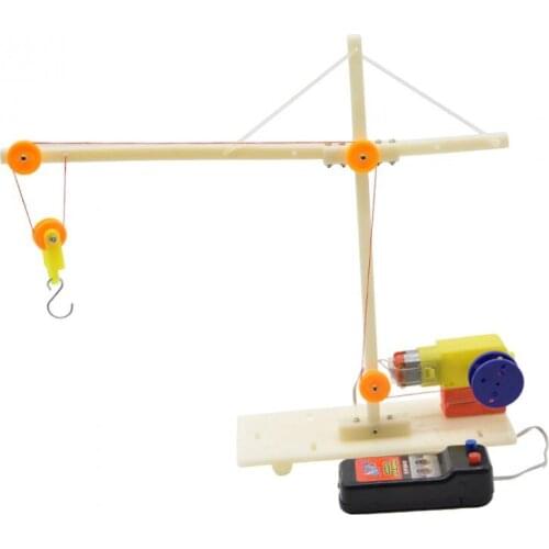 Exploring Electric Circuit Mechanics Model Kit DIY Crane Vehicle Science Toy Physics Educational Teaching Aids