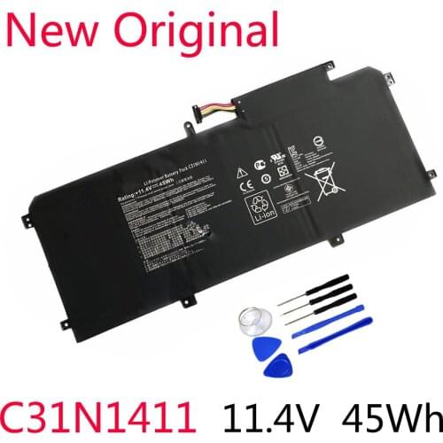 11.4V 45Wh New C31N1411 Laptop Battery For ASUS Zenbook U305 U305F U305FA U305CA UX305 UX305CA UX305F UX305FA