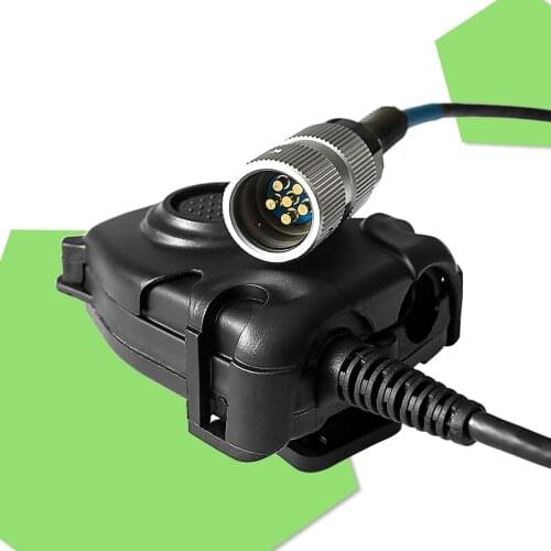 Peltor 6 Pin PTT Headset Adapter For AN/PRC152 PRC148 Dummy Case Military Tactical Headset Plug PTT