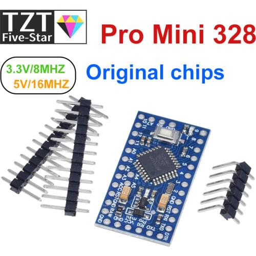 Pro mini Atmega328P Pro Mini 328 Mini ATMEGA328 3.3V 8MHz 5V 16Mhz Ch340g CP2102 FT232RL driver for Arduino Compatible Nano
