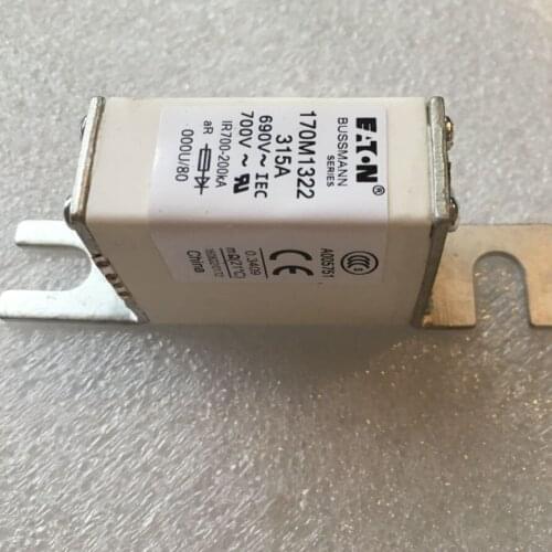 Fuse types 170M1322 315A 690V aR fuse for circuit protection