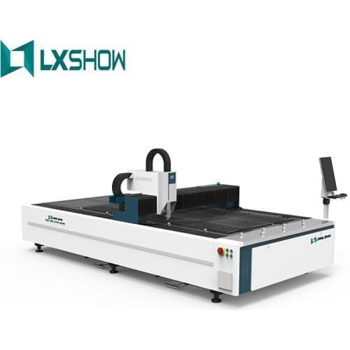 Precision Metal Plate Fiber laser cutting machine with protective cover