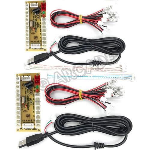 New zero delay usb encoder controller to pc fight joystick and button in arcade coin operated games machine