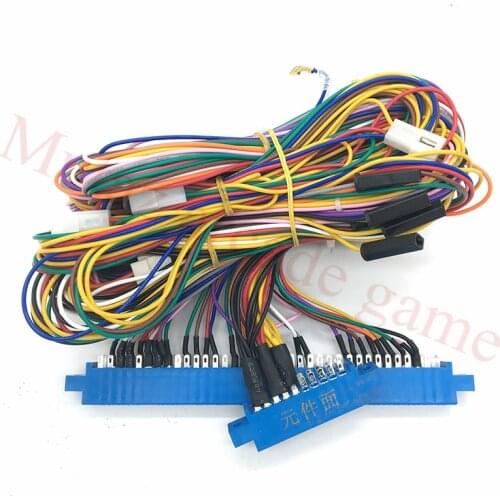 10Pin+36Pin Jamma Harness Arcade Game Red Board Wiring for Water Casino Mega Games Machine Accessory