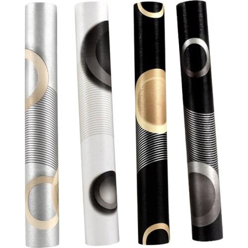 3d Round Circle Curve Stripe Wallpaper Roll ktv Backdrop Bar Club Shop Decor Wallpapers Waterproof Vinyl PVC Wall Paper P114