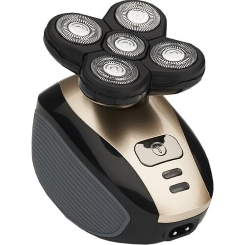 3in1 Electric Shaver Five Floating Heads Blade Washable Face Care Rechargeable Electric Razor for Men Stainless Machine F30