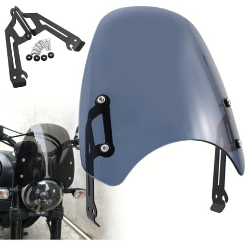 Motorcycle accessories Windscreen Wind Deflector Windshield Head Cover For DUCATI Scrambler 400 803 2015-2020