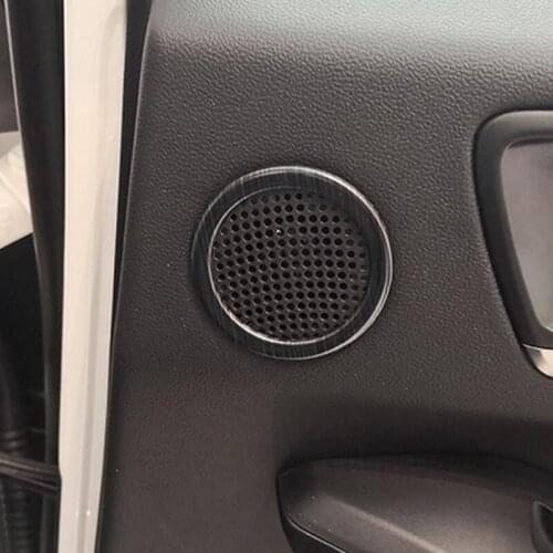 Car stereo audio speaker cover ring sticker trim for Ford Focus 2019 2020 Accessories carstyling