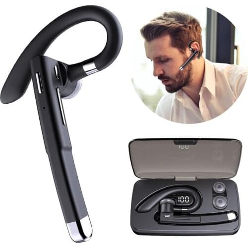 1pc YYK-520 Wireless Bluetooth Ear Hook Earphones Waterproof HiFi Headphone with Mic Business Sport Headset Earbuds
