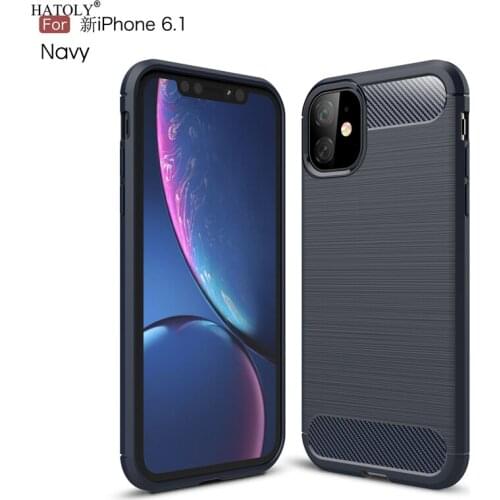 For Cover Apple iPhone 11 Case Shockproof Case Soft TPU Silicone Back Cover For iPhone 11 Phone Bumper Case For iPhone 11 Fundas