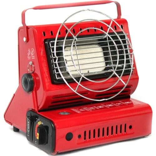 Dual Portable Outdoor Gas Heaters Card Type Gases Heaters Camping Fishing Tent Car Mounted Heaters Double Intake Outdoor Heaters