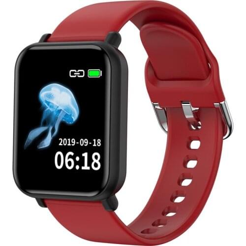 R16 IP68 Waterproof Heart Rate Blood Pressure Monitor Fitness Smart Bracelet