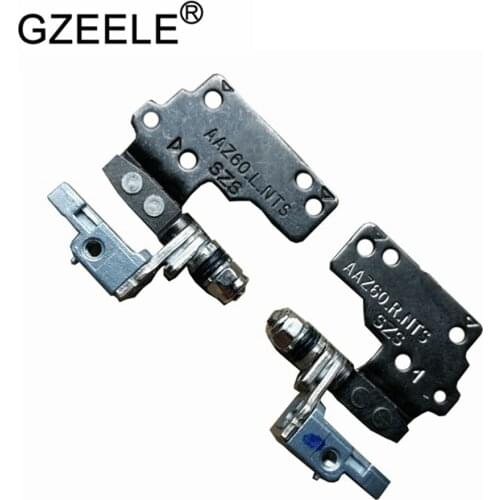 GZEELE New Laptop LCD Screen Hinges For DELL Latitude E7470 hinges L+R Non-Touch MRH5G 32HFD LCD Hinges Left Right L R laptop No