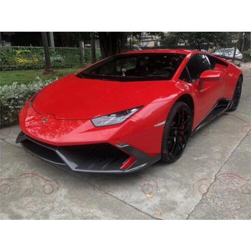 Suitable for Lamborghini LP610 carbon fiber small enveloping front lip side skirt rear lip rear wing body kit auto parts