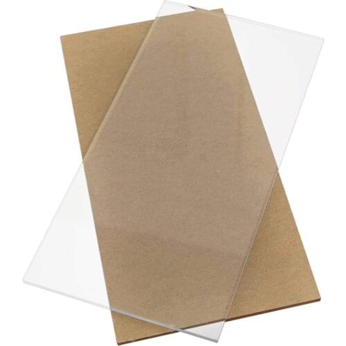 Clear Transparent Acrylic SheetCast Plexiglass Plastic Plexi Glass Board For Signs,DIY Display Projects,Craft,2-10mm*200*200mm