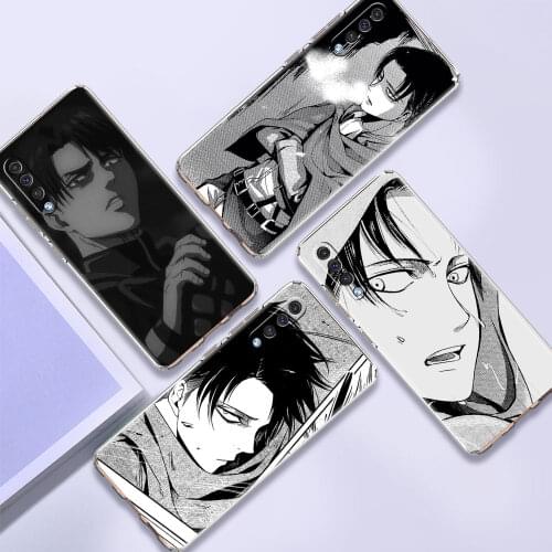 Clear Soft Phone Case For Samsung Galaxy A50 A70 A20E A10 A20 A30 A40 A10S A10E Shockproof Silicone Cover Attack Titan Anime Cas