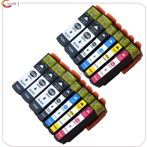 13PK Compatible Printer Inkjet Cartridge T33XL T3351 T3361 T3362 T3363 T3364 ink cartridge ForEPSON XP-530 XP- 630 XP-635 XP-640