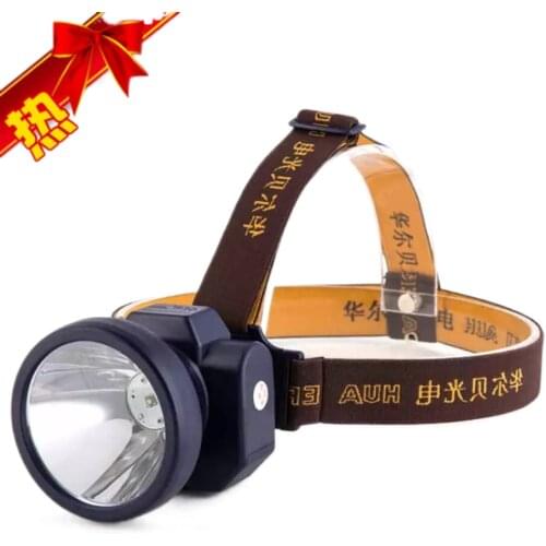 Yunnan bright headlights waterproof suit HB-18 long-range 3Wled white / yellow 3000 mA