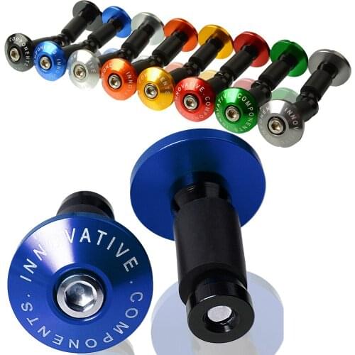 1 pair Bike Handlebar End Plugs CNC Aluminum Handlebar Grips Cycling Handle Bar Cap FOR Kawasaki ZX6RR ZX10R ZX7R ZX9R ZX12R