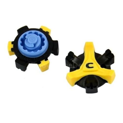 10pcs per lot Soft rubber Fast Twist golf shoe spikes