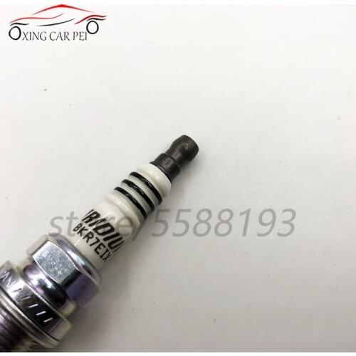 4pcs BKR7EIX 2667 Iridium Spark Plug For Honda For Polaris Porsche For BMW For Volvo BKR7EIX-2667 BKR7EIX2667 5310 3544