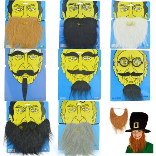 Masquerade Props Holiday Bachelorette Bride Party Dress Up Fake Beard Simulation Beard Mans Beard Prom Party Props Babyshower