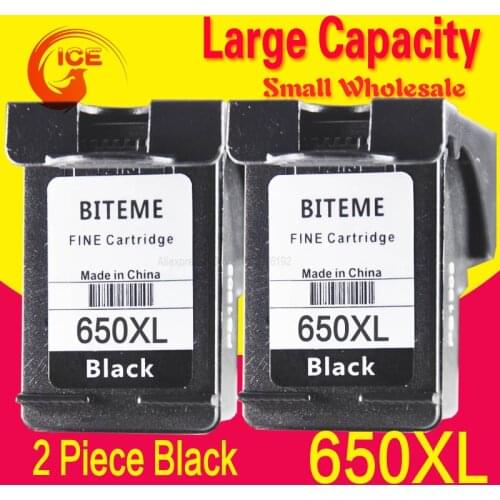 650 Black ink For HP Deskjet 1015 1515 2515 2545 2645 3515 4645 Printer Cartridge Ink , High Quality for hp 650 ink IP650