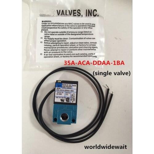 Solenoid Valve 35A-ACA-DDAA-1BA / DDBA / DDFA DC24V For Marking Machine