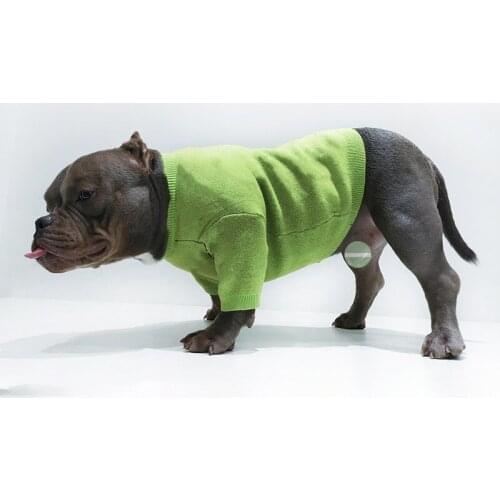French Bulldog Pet Dog Sweater Jumper Winter Warm Clothes Hoodie Jacket Coat Apparel for Small Medium Dogs Corgi Pug YHC41